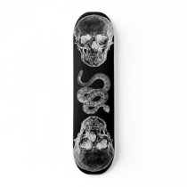 Skull's & Rattlesnake Skateboard
