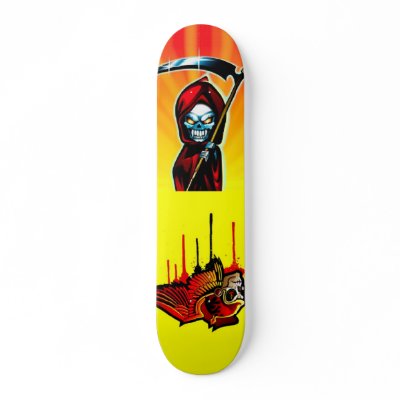 Skulls Revenge Skateboard by ImGEEE