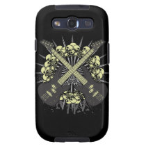 Skulls Rock Music Guitars Samsung Galaxy Case