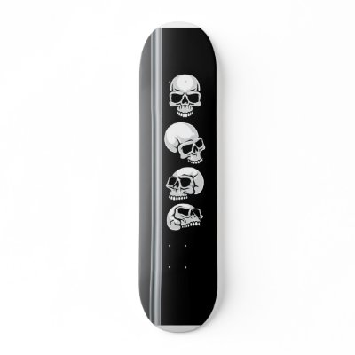 Skulls Skateboard Decks by karabunda