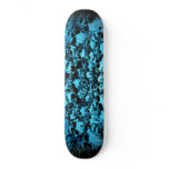 skulls custom skate board