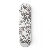 skulls skateboards by sittininbloood skulls skateboards