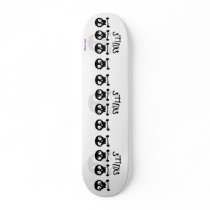 Skulls Skulls Skulls skateboards by MiamiAngel Skulls Skulls Skulls skateboards