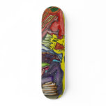 Skulls too part 1 custom skate board
