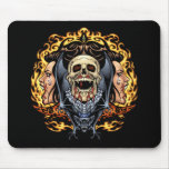 Skulls, Vampires and Bats customizable by Al Rio. Mousepad