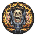 Skulls, Vampires and Bats customizable by Al Rio. Stickers
