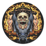 Skulls, Vampires and Bats customizable by Al Rio. Stickers