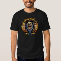 Skulls, Vampires and Bats customizable by Al Rio. T-shirt