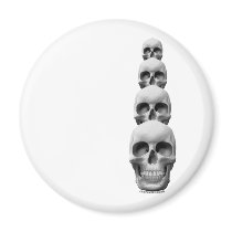 Skulls - Vertical magnets