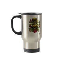 Skulls, Webs, and Roses mugs