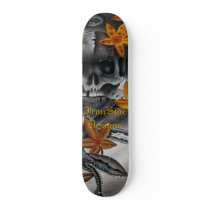 skullskate, IronSideDesigns skateboards by earlygrayce skullskate, IronSideDesigns skateboards