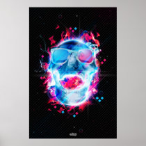 artsprojekt, mike, karolos, smirap, designs, greece, skull, shades, rockstar, lights, glow, flames, mixed media, half-light, ignis fatuus, Mexico, irradiation, mtDNA, friar&#39;s lantern, congenital hydrocephalus, scintillation, actinic ray, incandescence, actinic radiation, gegenschein, visible radiation, will-o&#39;-the-wisp, capacitor microphone, crystal microphone, condenser microphone, counterglow, electro-acoustic transducer, directional microphone, creating by mental acts, torchlight, jack-o&#39;-lantern, spike mike, beam, Plakat med brugerdefineret grafisk design