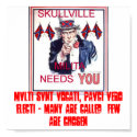 SKULLVILLE MILITIA POSTER posters by Explorer17 SKULLVILLE MILITIA POSTER posters