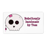 Skully Crafter Large Gift Tag Shipping Labels