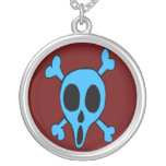 skully cross custom necklace