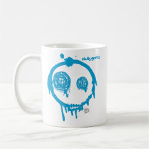 Skully Grafito Coffee Mugs