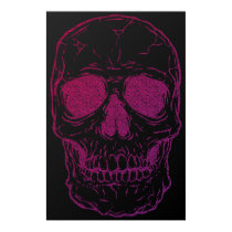 Skully - Pink posters