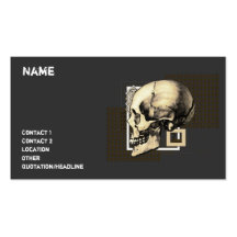 Skully Plantilla De Tarjeta De Negocio
