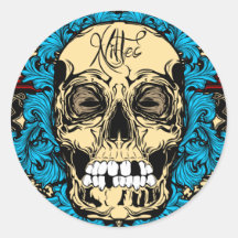 Skully Sticker