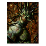 Skully Tentacle Head Postcard