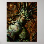 Skully Tentacle Head Posters posters