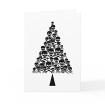 Skully Xmas Tree cards by JuJuGarden Skully Xmas Tree cards