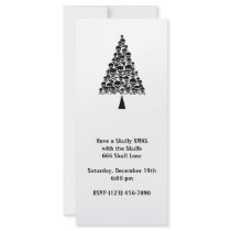 Skully Xmas Tree rack cards