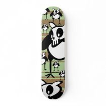 skullycolorboard skate board