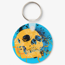 skullz. hi-fi. keychains