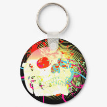 skullz. hi-fi. keychains