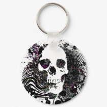 skullz. hi-fi. keychains