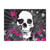 skullz. straight twisted arrows. postcards by asyrum skullz. straight twisted arrows. postcards