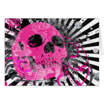 skullz. up twisted arrows. cards