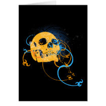 skullz. up twisted arrows. cards