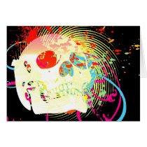 skullz. up twisted arrows. cards