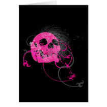 skullz. up twisted arrows. cards