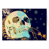 skullz. up twisted arrows. cards
