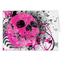 skullz. up twisted arrows. cards