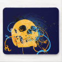 skullz. up twisted arrows. mousepads by asyrum skullz. up twisted arrows. mousepads