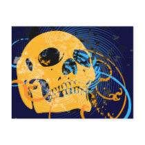 skullz. up twisted arrows. postcards by asyrum skullz. up twisted arrows. postcards