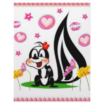 skunk and hearts letterhead