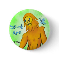 Skunk Ape buttons by davisbot Skunk Ape buttons