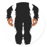 SKUNK APE ROUND STICKER