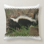 Skunk Behavior Pillow