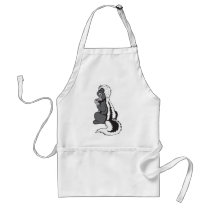 Skunk!  Customizable! aprons
