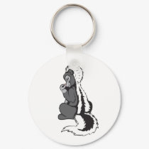 Skunk!  Customizable! keychains