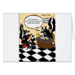 Skunk Learning Disodors Funny Gifts & Tees cards