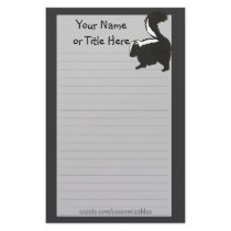 Skunk Stationery