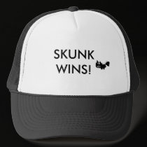 SKUNK WINS! hats