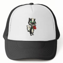 skunk with rose hats by doonidesigns skunk with rose hats